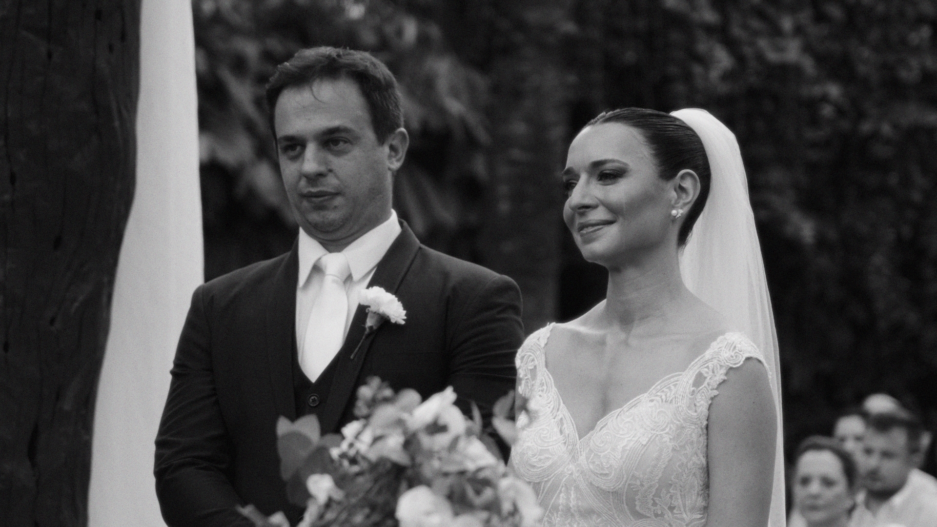 Still do filme de casamento Mariana e Thiago