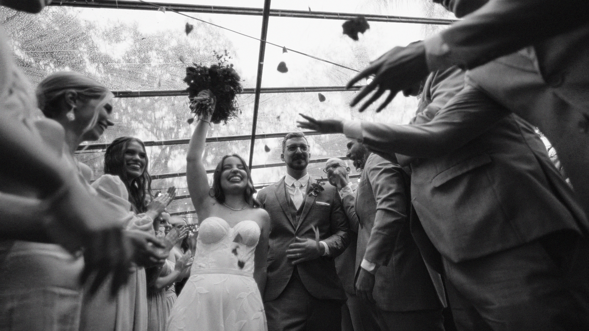 Still do filme de casamento Sofia e Bruno